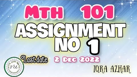 mth101 assignment 1 solution 2022 |#mth101  #assignment  #1