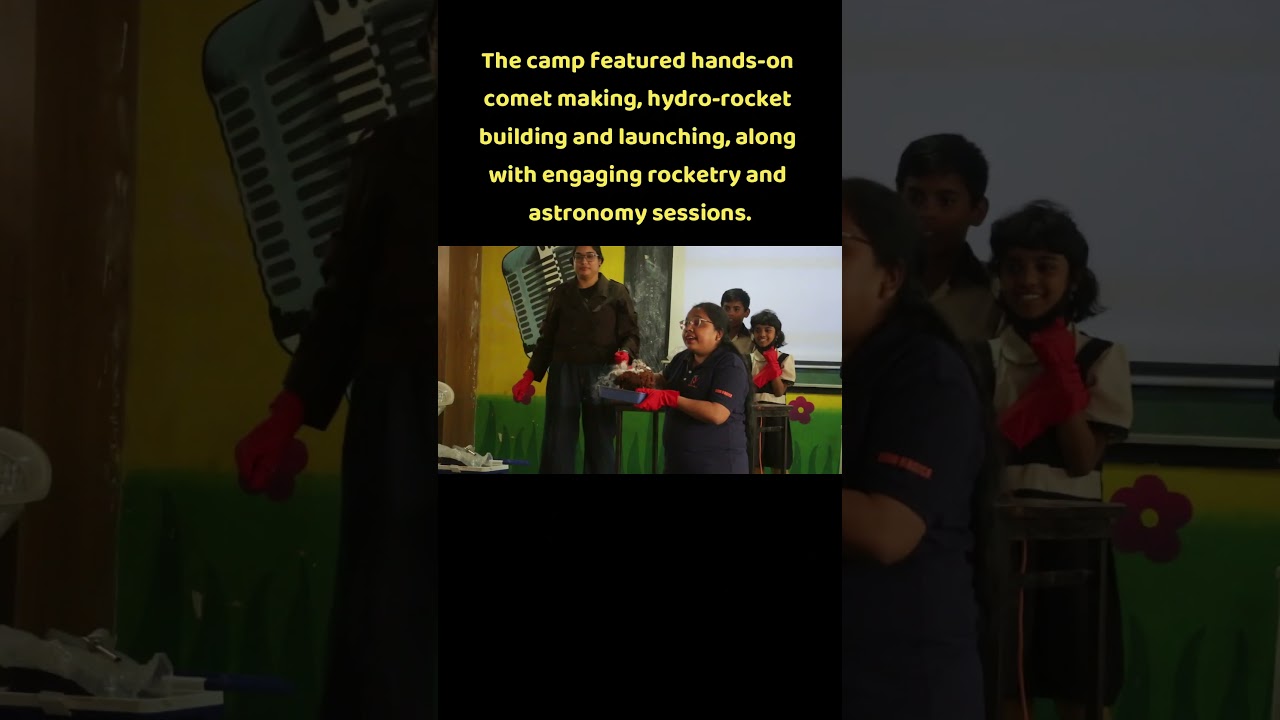 Mini Space Camp in government schools | SPACE EDUCATION IN SCHOOL 