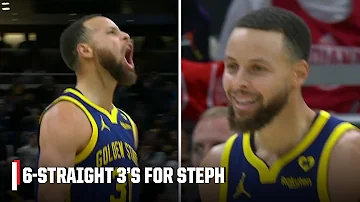 Steph Curry starts off 6 FOR 6 from 3 vs. the Pacers 😱 | NBA on ESPN