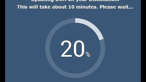 How to update Synology DSM