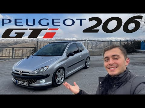 ORIGINAL PEUGEOT 206 GTİ | 135 HP SAFKAN HATCHBACK | 0-100 8.9 SN |  | ŞAKA MAKİNASI