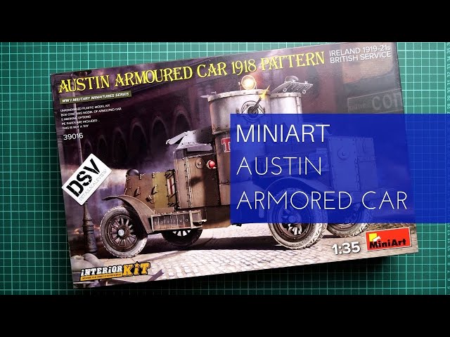 Miniart 1/35 Austin Armoured Car 1918 Pattern Ireland 1919