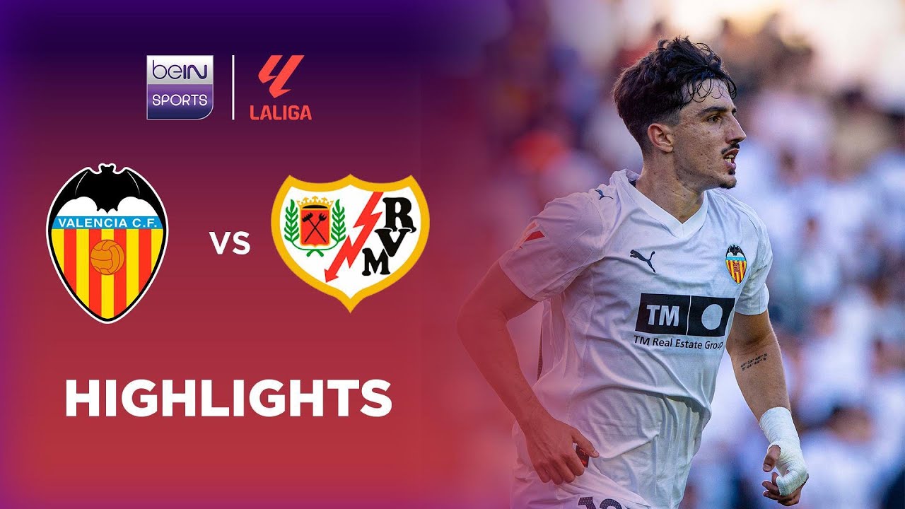 Valencia CF 1-1 Rayo Vallecano | LaLiga 25/26 Match Highlights
