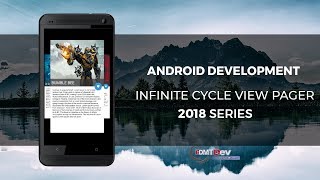 Android Studio Tutorial - Infinite Cycle View Pager with Click Listener screenshot 2