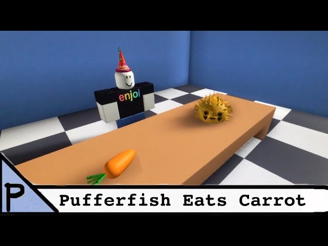 Pufferfish Eats Carrot Roblox Animation Youtube - pufferfish eating some carrot roblox id roblox music codes