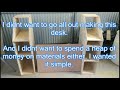A quick and easy computer desk build A quick and easy computer desk build