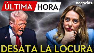 ÚLTIMA HORA | Trump desata la locura con Meloni y hace estallar la diplomacia con Italia