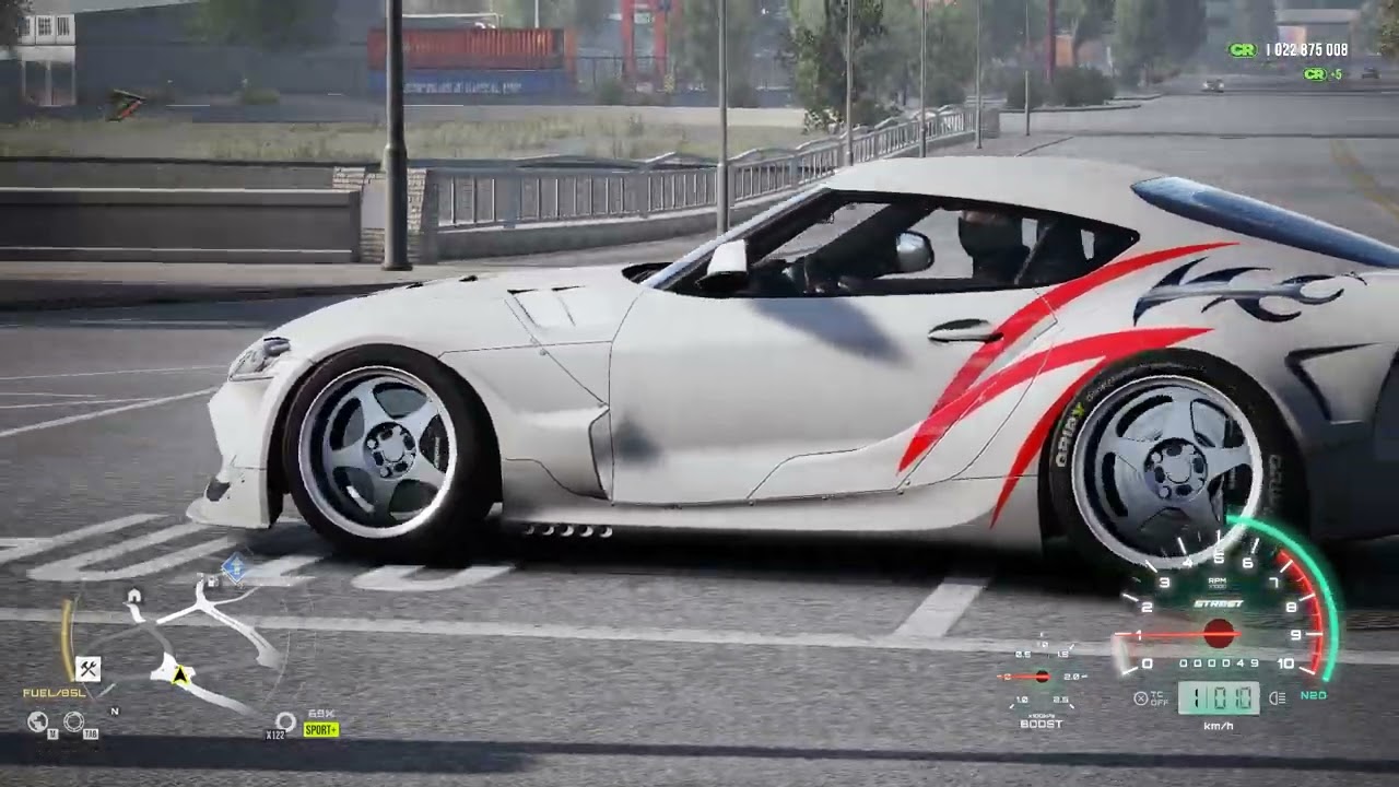 🔥 Smooth Toyota Supra Walkthrough | Cinematic Street Drivin|