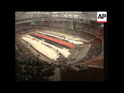 HOLLAND: AMSTERDAM: GAY GAMES HELD IN EUROPE FOR FIRST TIME