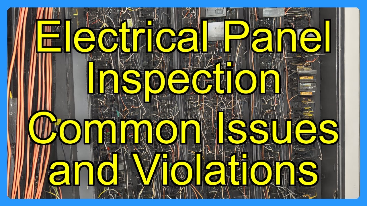 Electrical Panel Inspection Common Issues and Violations - YouTube