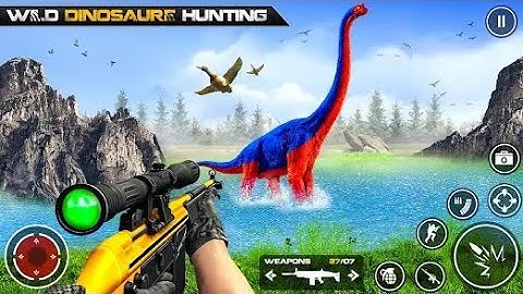 Wild Dino Hunter Shooting Game | Best Dino Hunting Game – Android Gameplay || Funny gaming moment