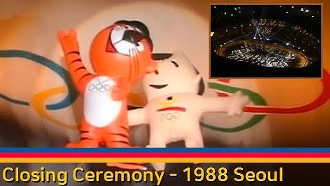 1988 서울올림픽 폐막식 풀영상 (Seoul Olympic Closing Ceremony)
