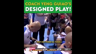 Coach Yeng Guiao is an Architect of Plays!