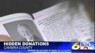 WJAC - Hidden Donations using Sunlight Data - 7-12-11