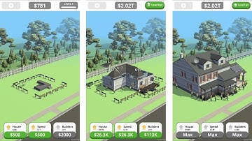 Idle Tap Builders (by Neon Play) - Android iOS Gameplay FHD