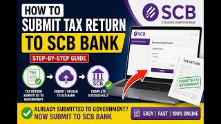 How to Submit Tax Return Copy to SCB Bank Online | Easy Tutorial screenshot 5