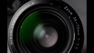 Nikon Series E 36-72mm f/3.5 AI-S (1981-1985) - YouTube