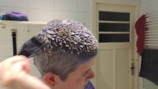 Bleaching my Buzzcut!