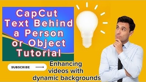 How to Edit Text Behind A Person or Object|Easy as 123| CapCut   #videoediting  #500subs @YouTube