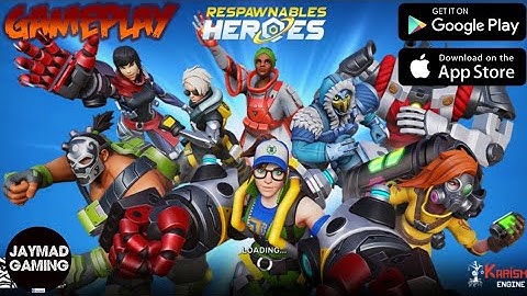 RESPAWNABLES HEROES (ENG) 2020 Online Battle-Royale Early-Access Android Gameplay
