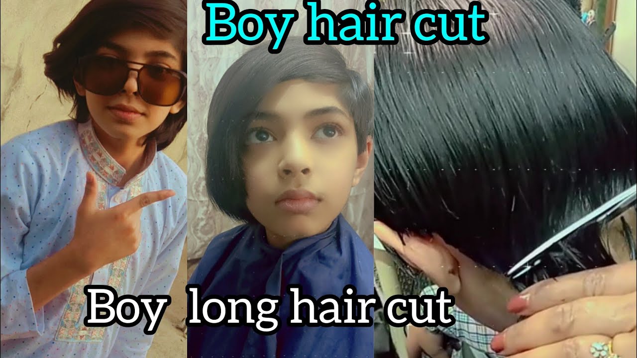 How to do trendy boy hair cut at home khizar s hair cut Niya Zeeshan ...