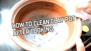 Download lagu How to clean Clay pot after cooking Seasoning new clay pot Tips to maintain clay pot How to clean Clay pot after cooking Seasoning new clay pot Tips to maintain clay pot