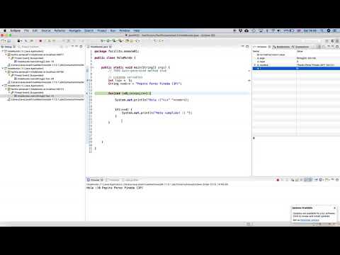 semana01 - Ejecutando paso a paso (Debug) nuestro código Java