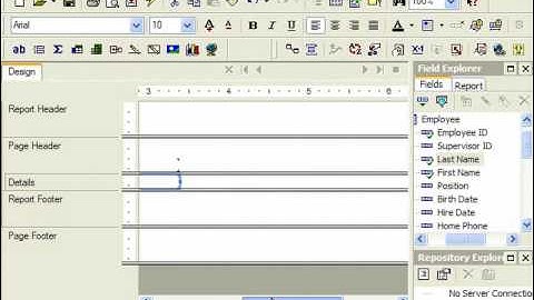 Crystal Reports Tutorial Adding Data Fields to a Report Business Objects Training Lesson 3.1