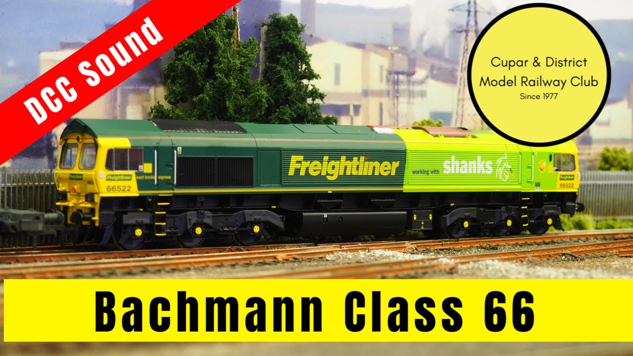 Bachmann Bachmann Freightliner Class 66 DCC Sound Fitted.