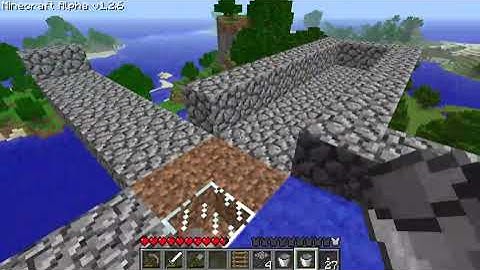 Minecraft - Alpha 1.2.6 - Episode 11 "Mob Farming Tutorial"