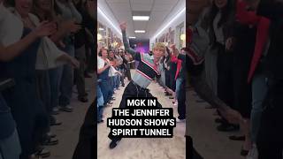 Mgk Walks Through The Jennifer Hudson Shows Spirit Tunnel  Mgk Is Indeed A Professional Dancer