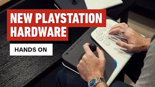 Hands On With PlayStation's New Fight Stick, Gaming Monitor, & Speakers
