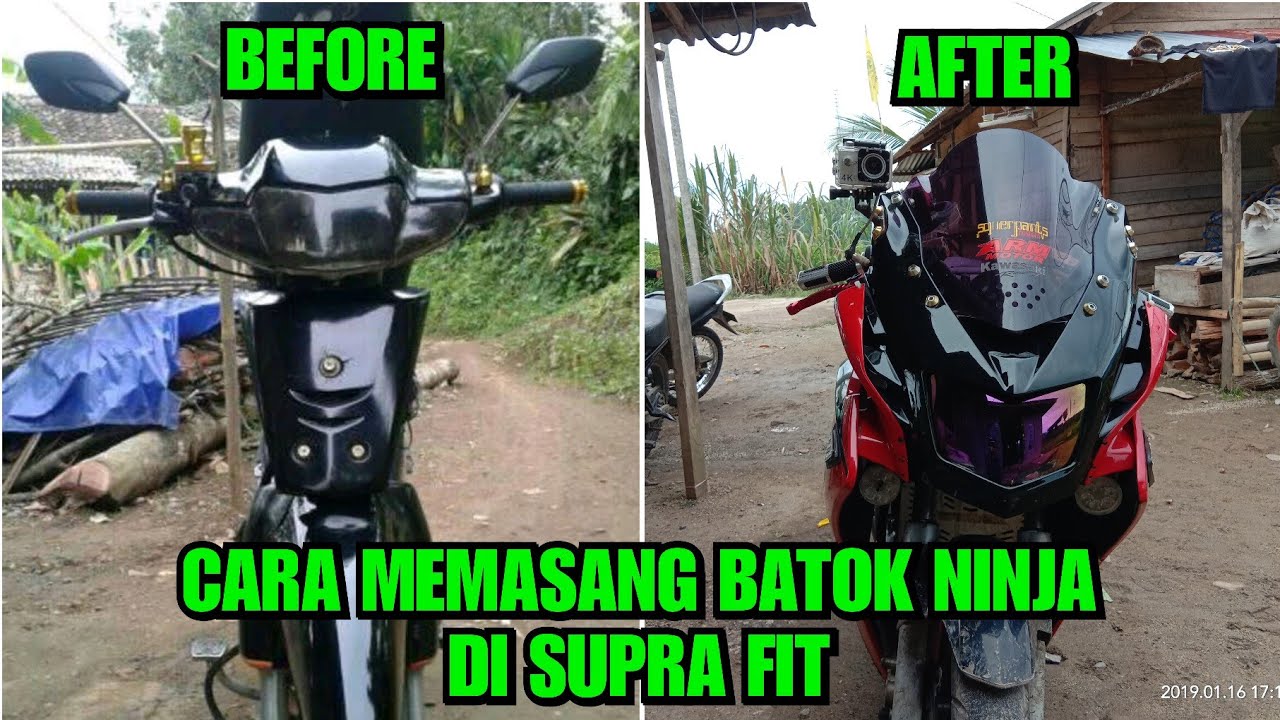 Cara Membuat Bracket Fairing Supra Modif Sport Youtube