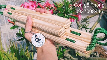 Côn gỗ Thông (90k) gia công sắc nét 🇻🇳