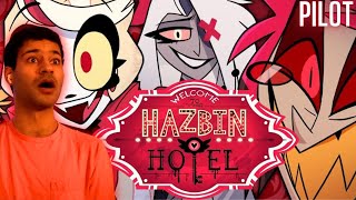 Watching Hazbin Hotel FOR THE FIRST TIME!! || Pilot Reaction!!