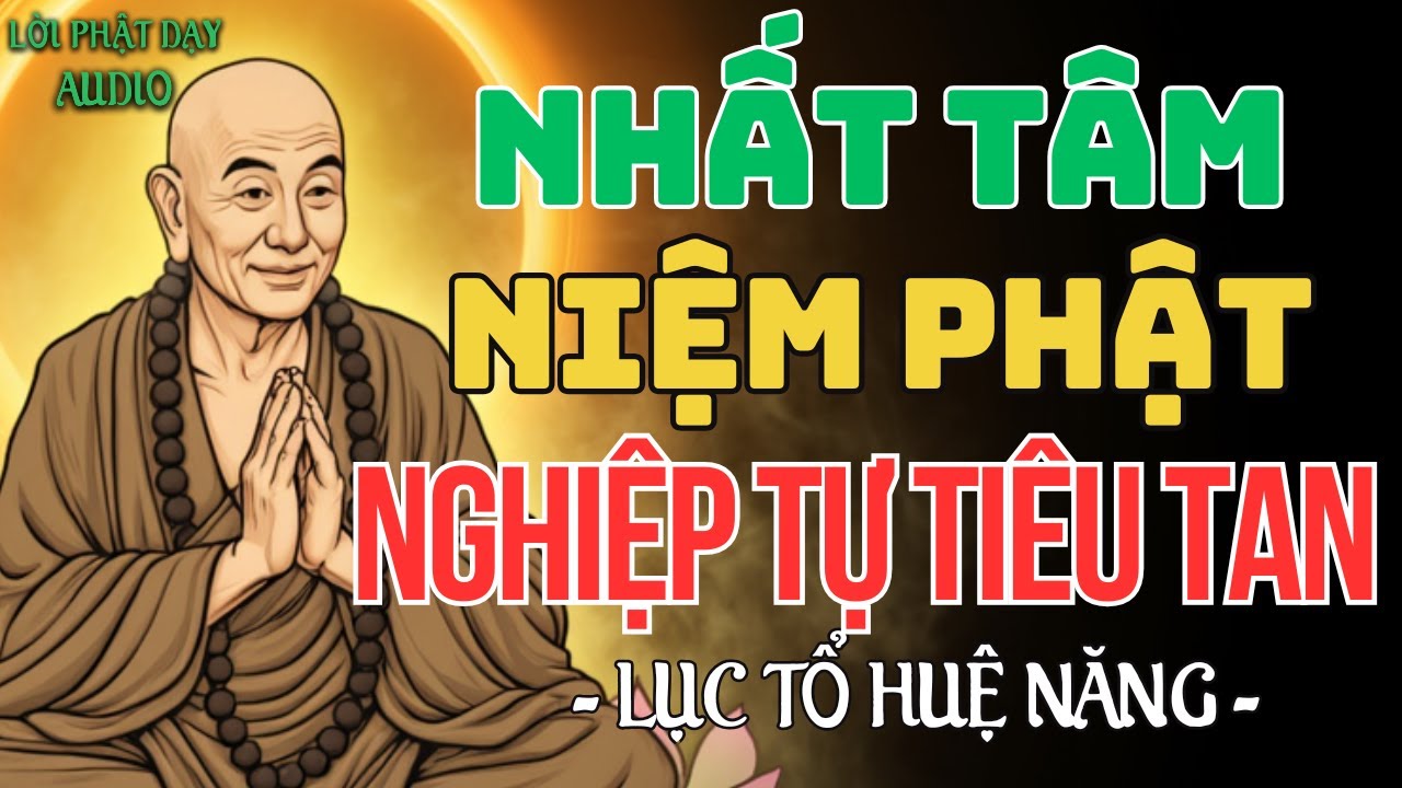 Nhất Tâm Niệm Phật – Nghiệp Tự Tiêu Tan | Lời Dạy Lục Tổ Huệ Năng và Trí Tuệ Bát Nhã