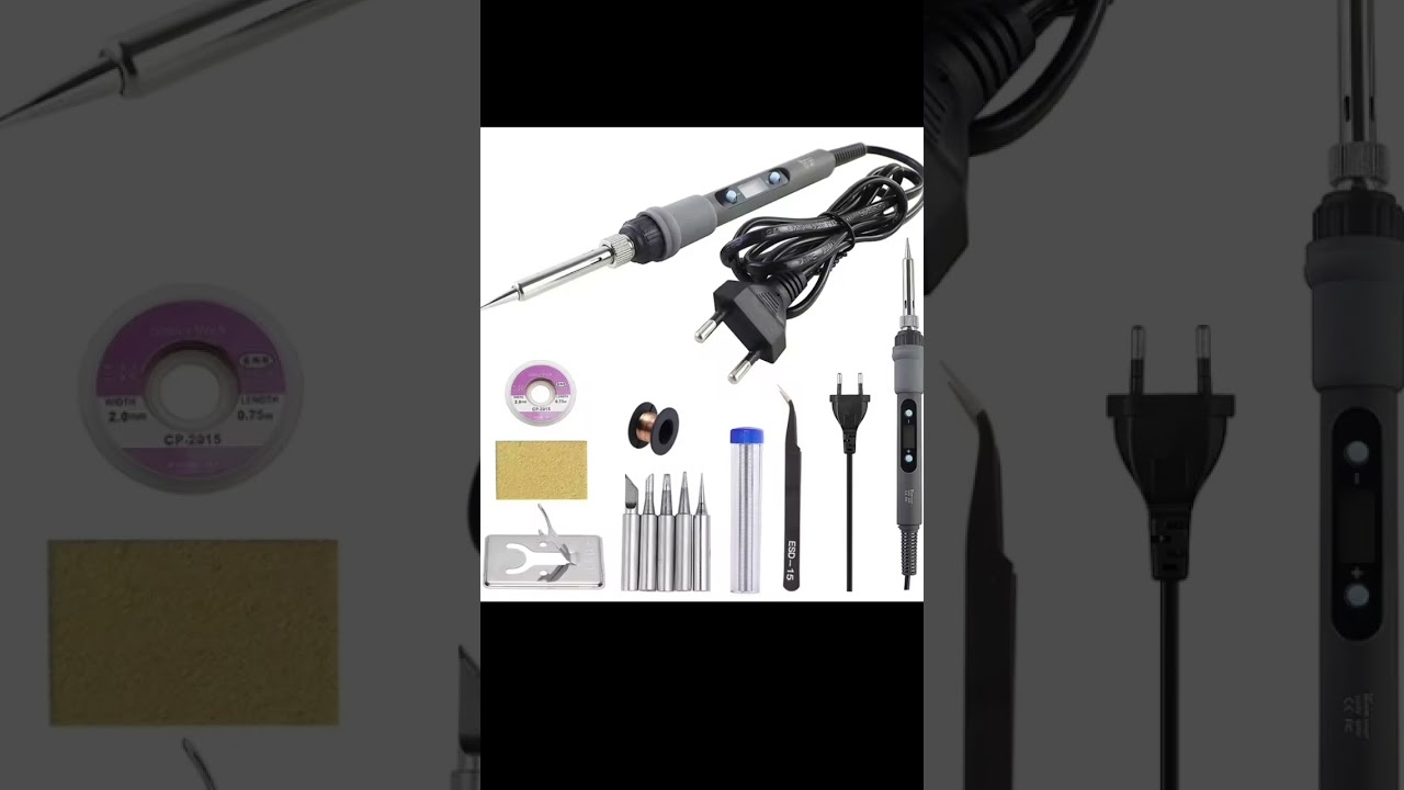 80W Digital Soldering Iron Kit