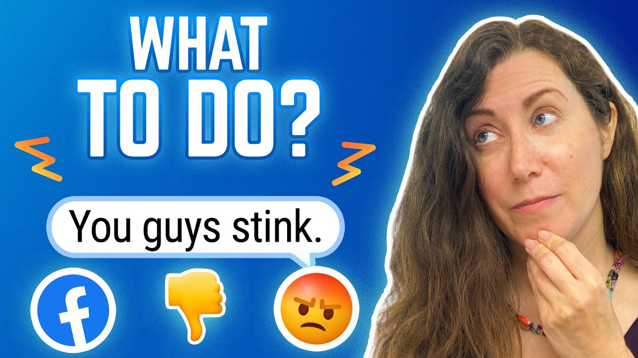 How To ANSWER BAD FACEBOOK REVIEWS (The Nice Way) ๐