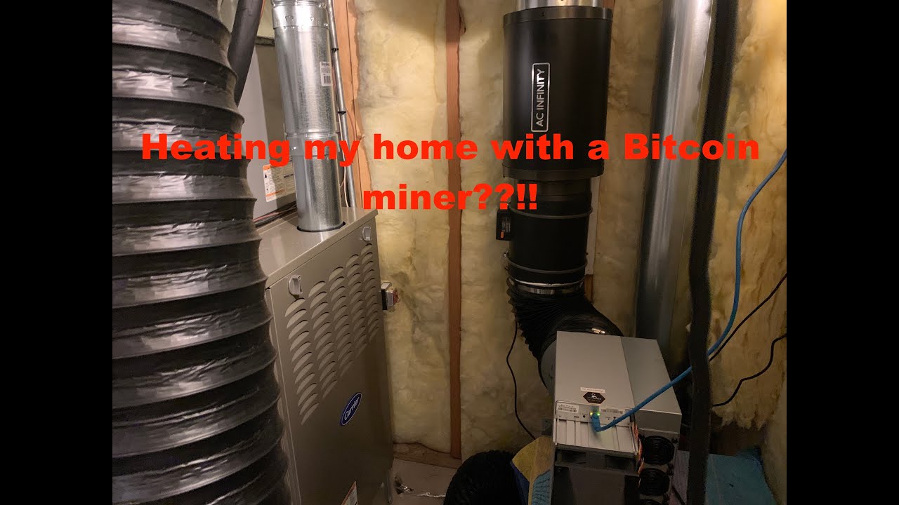 How I help to heat my home with a Bitcoin S19k Pro miner using excess
