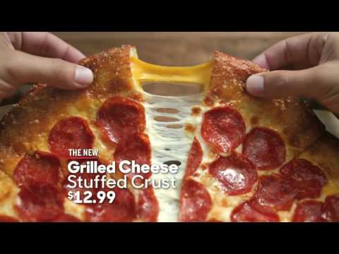 Sad Alien loves Pizza Hut Pizza!