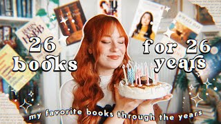 26 books who made me who I am at 26 years old 🎂 fantasy, biographies & childhood faves