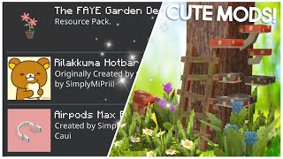 MY SUMMER 2023 MCPE ADDON COLLECTION! 🌻 (Aesthetic Bedrock Mods & Shaders) screenshot 5