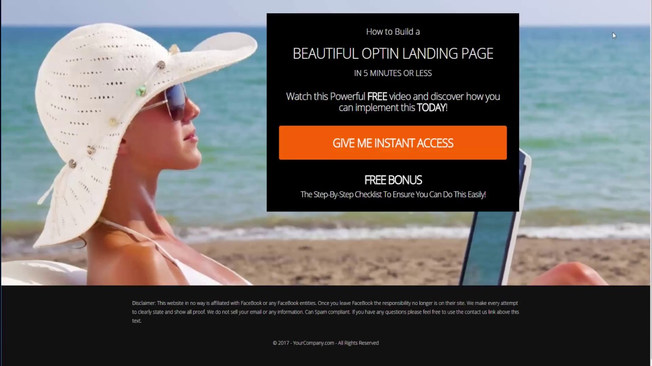 Profit Builder - How To Create An Amazing Optin Landing Page In 5 Minutes Or Less With Profit Builde