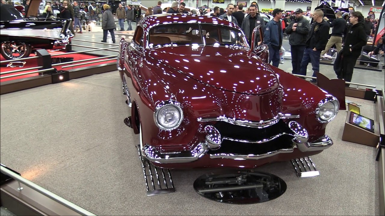 Bruce & Cheryl Conwell's "Wickcad" 1949 Cadillac Hardtop At The 2018 Detroit Autorama
