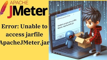 Error: Unable to access jarfile ApacheJMeter jar #jmeter #jmetertutorial @littleslawyoutubechannel