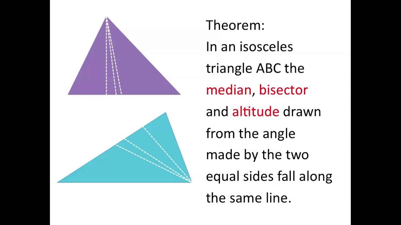 Equal triangles