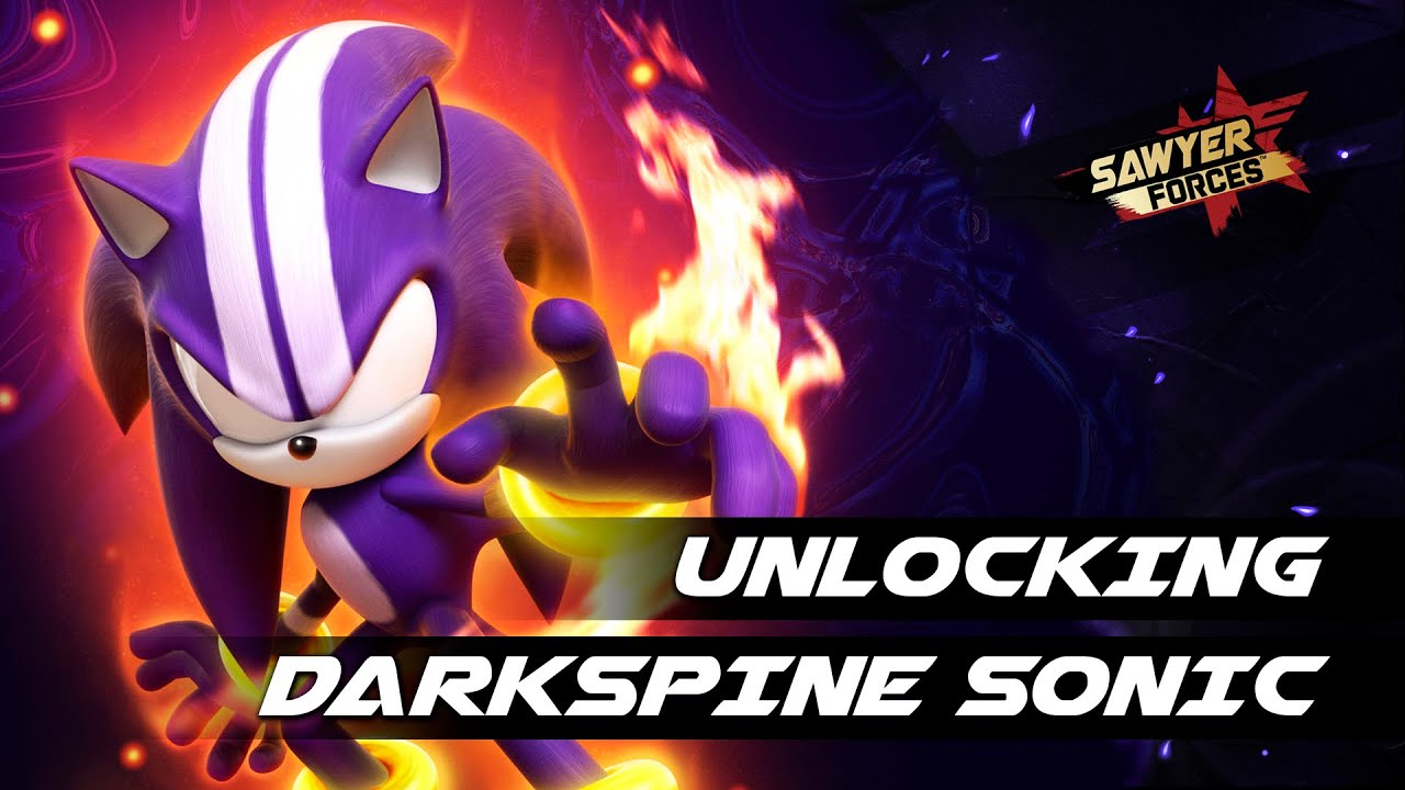 Darkspine sonic has joined the battle #sonicandthesecretrings #darkspi, Sonic