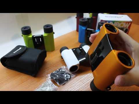 Обзор Биноклей Levenhuk Rainbow 8x25 радужная коллекция 7 оттенков! Тест драйв оптики!