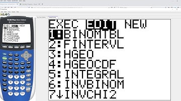 Statistics 2.15.1.1 Transferring Programs to a TI-84