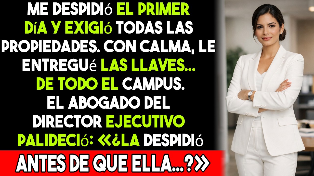 Me despidió el primer día… sin saber que el contrato me daba control total del campus